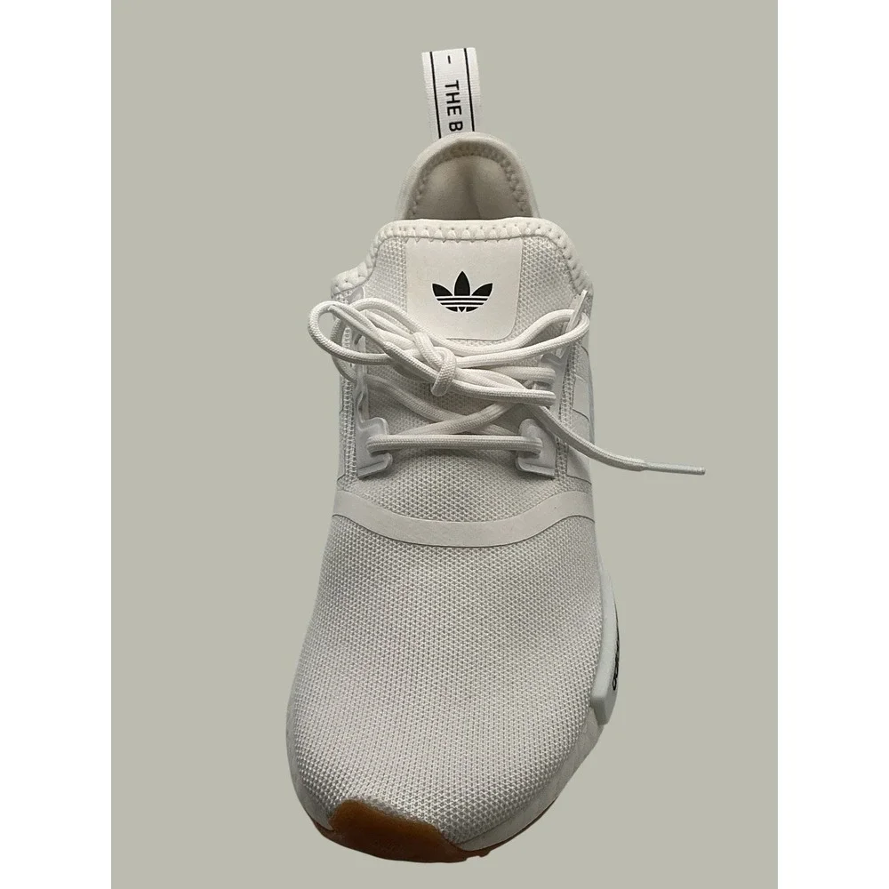 Adidas NMD_R1 Mens Sneakers White Gum GZ9260 Low Top Mesh‎ Running Shoes Size 7